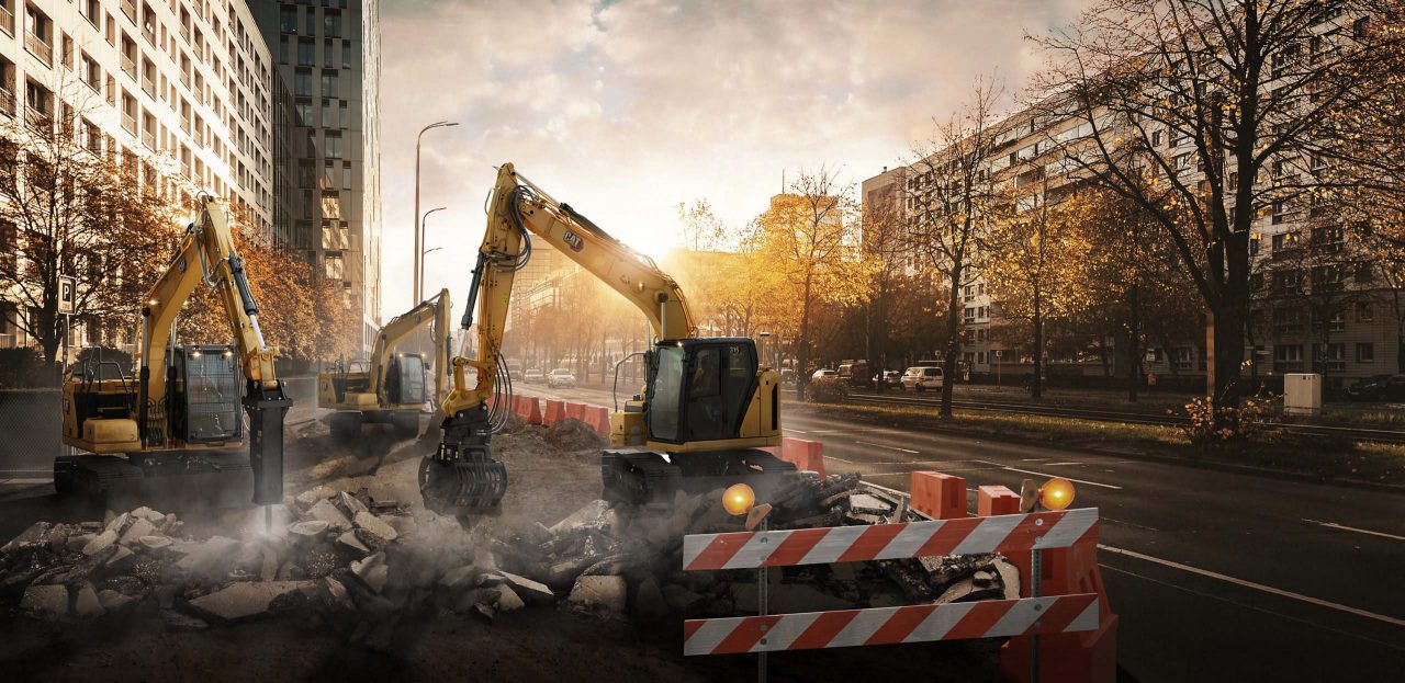 NEUE NEXT GEN RAUPENBAGGER VON CAT.