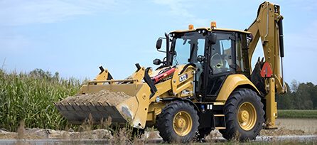 CAT backhoe loader for rental caterpillar eltrak