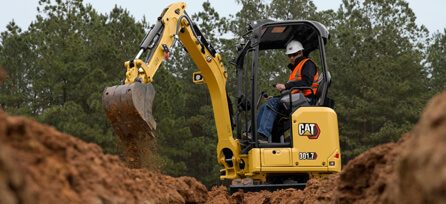 CAT mini excavator for rental caterpillar eltrak