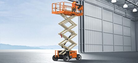 JLG-scissor-lift rental caterpillar eltrak