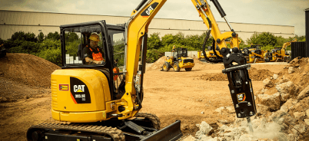 use cat mini excavator