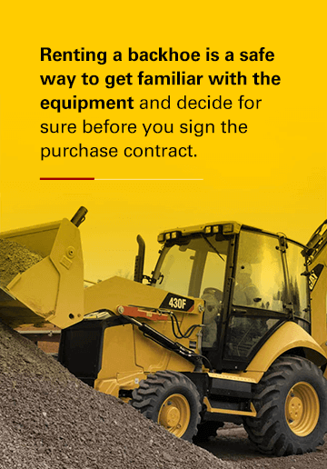 Guide to Backhoe Rentals | The Cat Rental Store