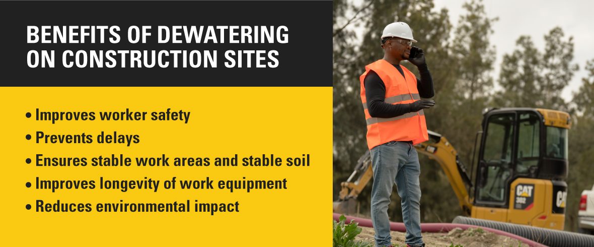 Benefits of Dewatering on Construction Sites