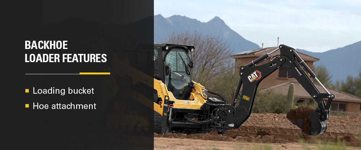 backhoe loader features