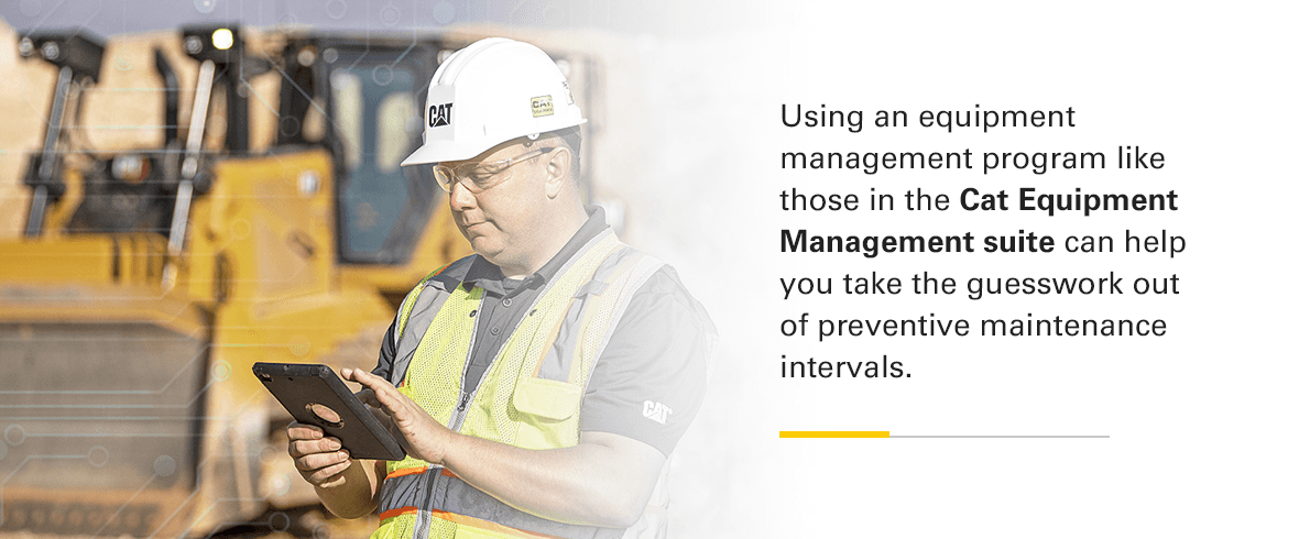 utilize equipment maintenance software