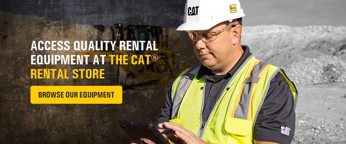 Access Quality Rental Equipment at The Cat® Rental Store
