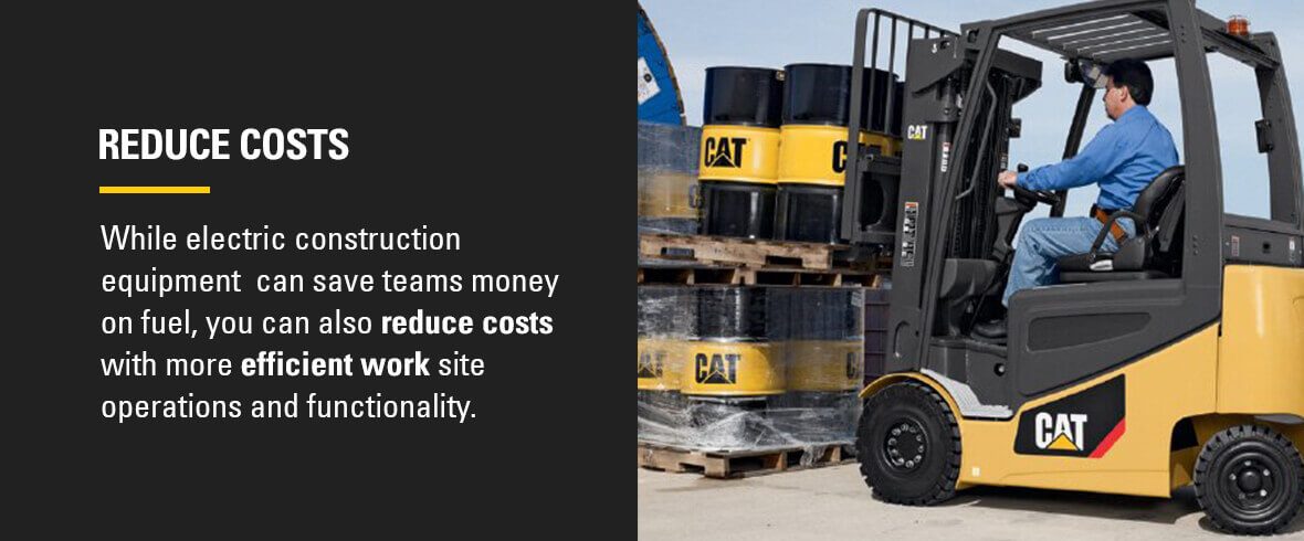 you can reduce costs with more efficient work site operations