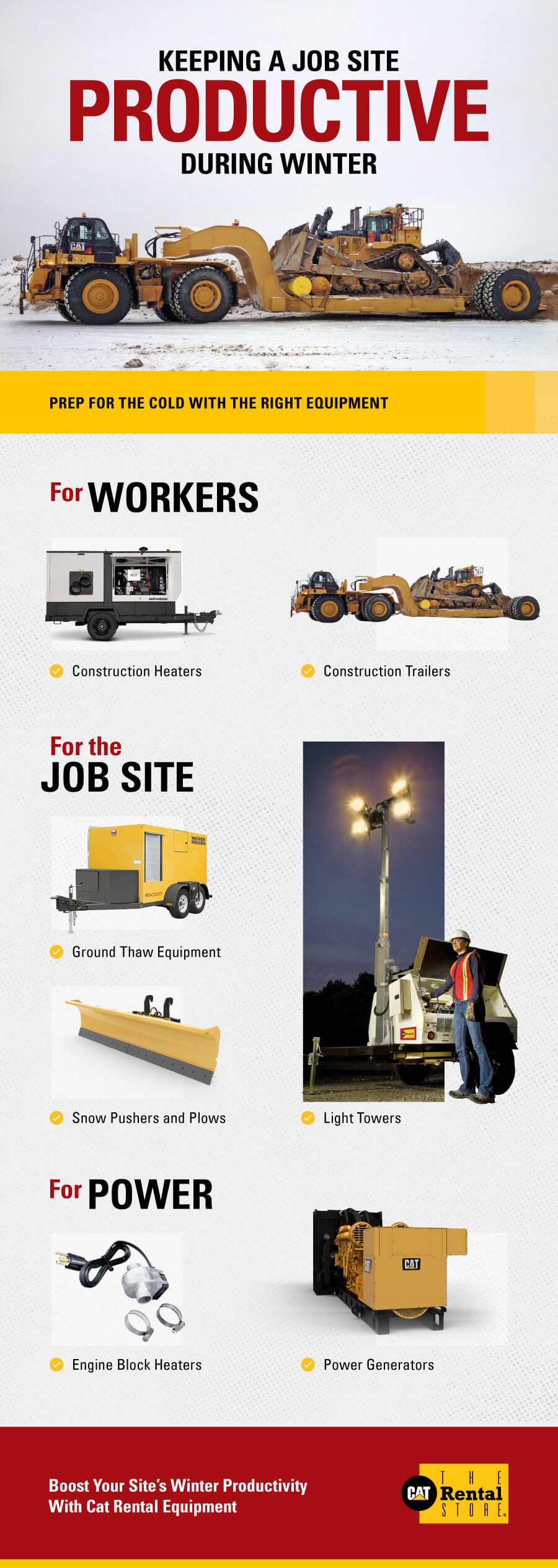 Keeping a Job Site Productive During Winter