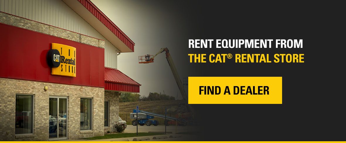 Rent Equipment From The Cat® Rental Store