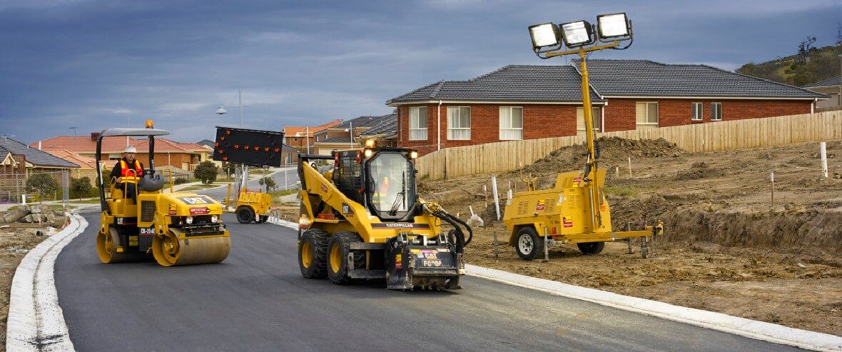 Cat Equipment Paving