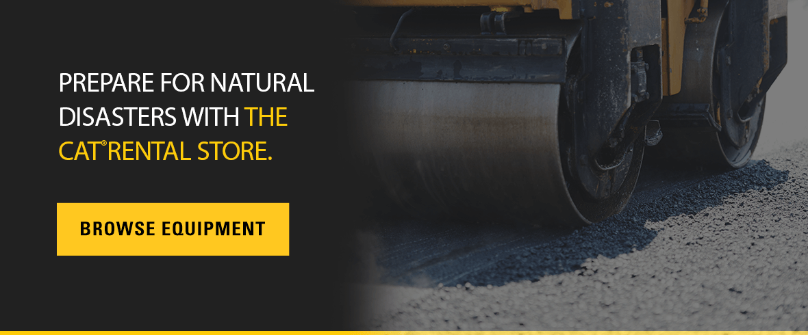 prepare for natural disasters with The Cat Rental Store