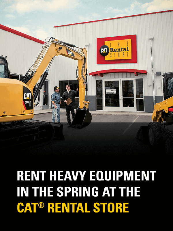Readying Heavy Equipment for the Spring The Cat Rental Store