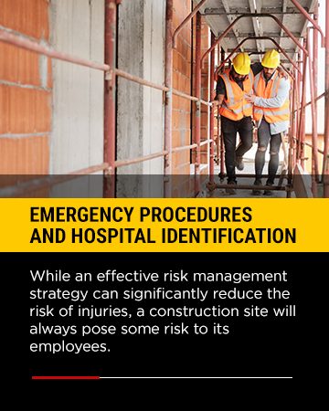 Emergency Procedures and Hospital Identification
