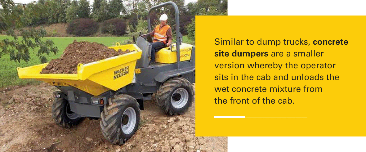 concrete dumpers