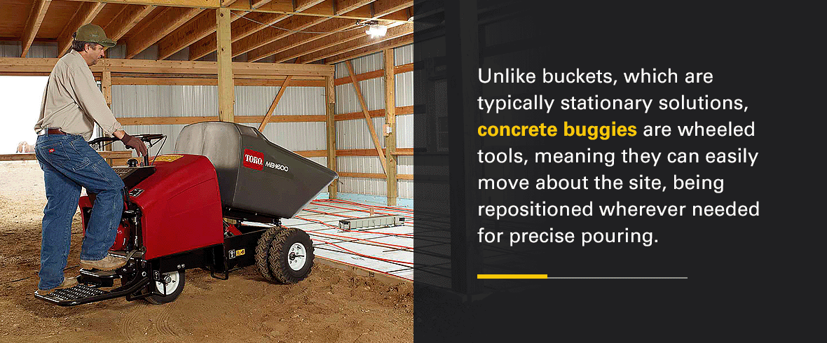 wheelbarrows and buggies