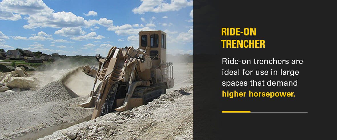 Ride-On Trencher