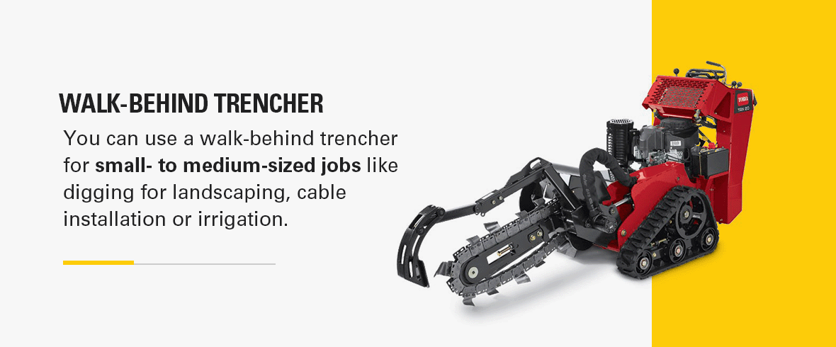 Walk-Behind Trencher