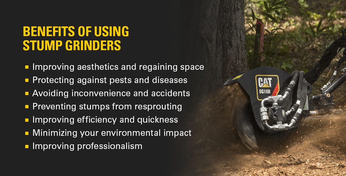 Benefits of Using Stump Grinders