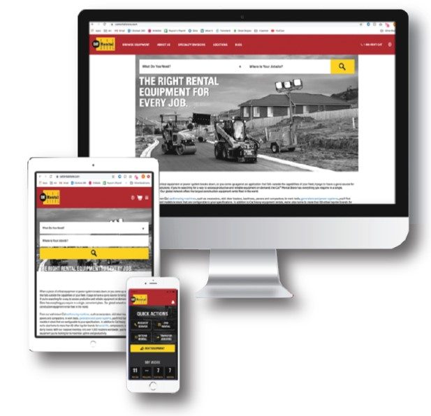 CatRentalStore.com Customer Portal - Access from any device.