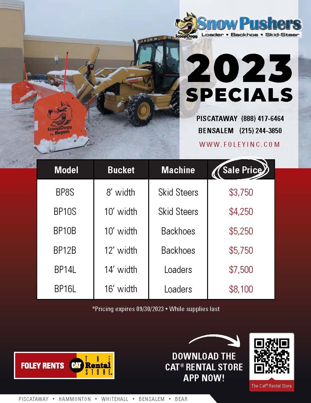 Snow Pusher Flyer