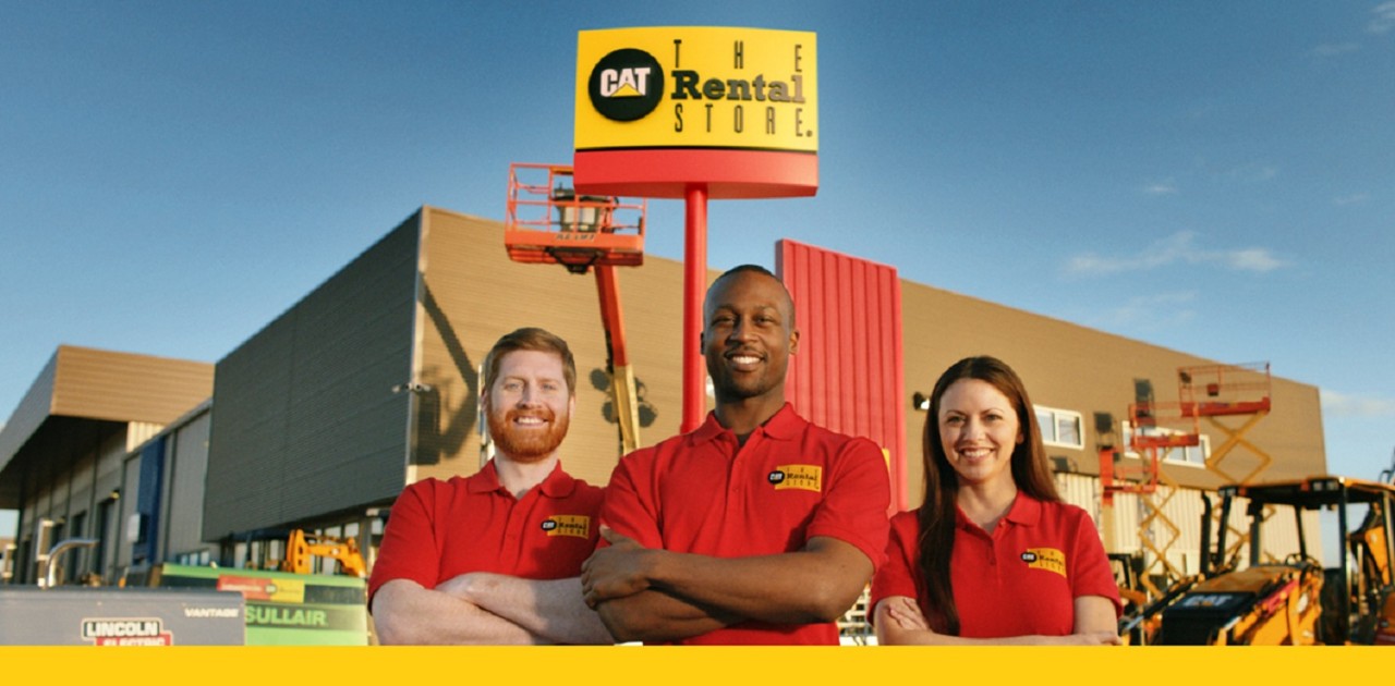 Un travail bien fait grâce à Cat® Rental Store