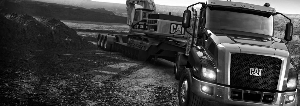 Cat Truck at work