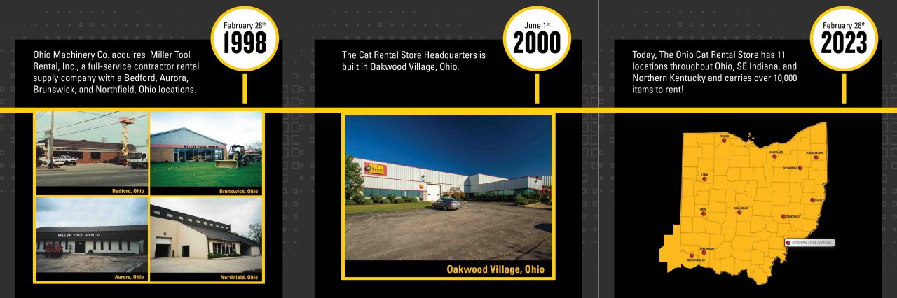 Cat Rental Store Timeline