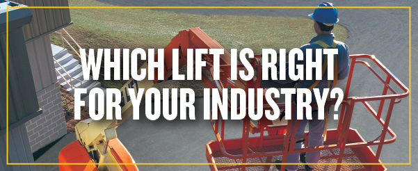 Which Lift is right for your industry?