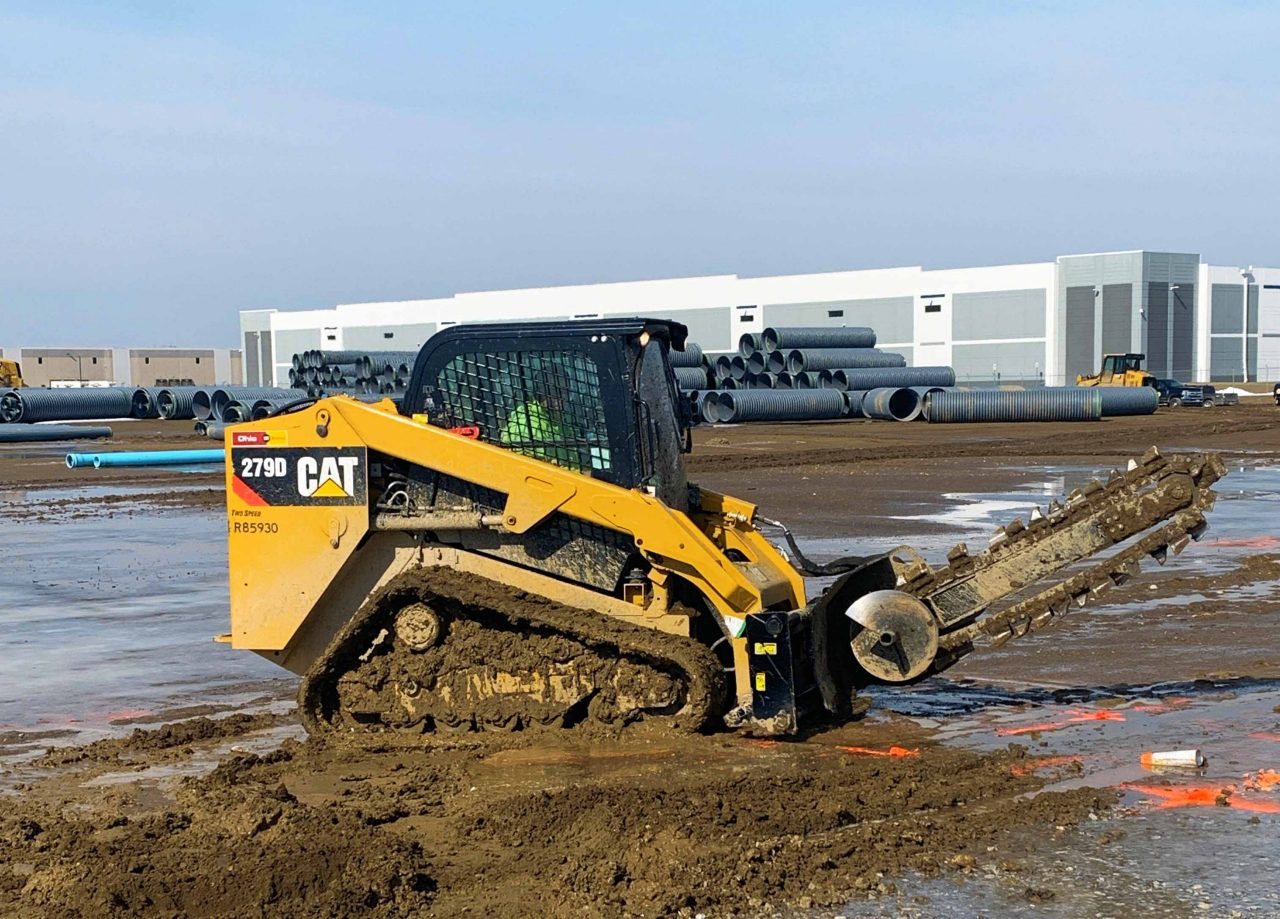 Cat® Trencher Attachment Operating Tips