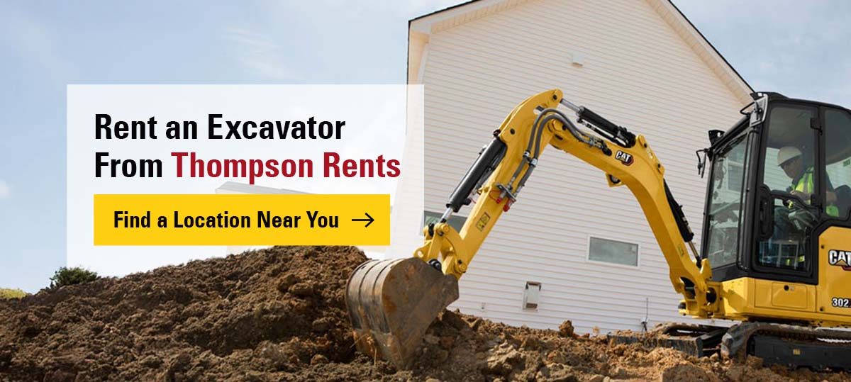 Rent an Excavator